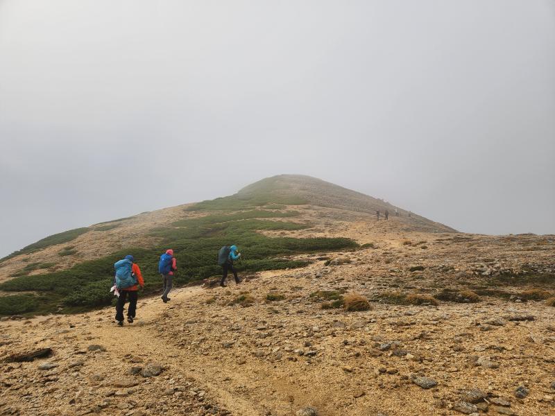ガスガスたまに雨パラパラ。