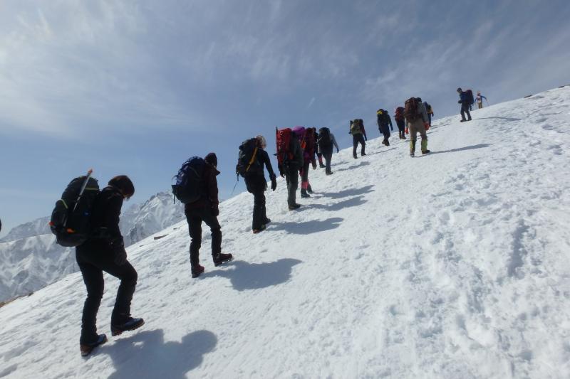 登山学校実技講座 雪上歩行講習 登山レポート 登山用品 アウトドア用品の専門店 好日山荘