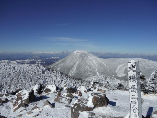 始めは、諏訪富士　蓼科山を目指す予定でした。