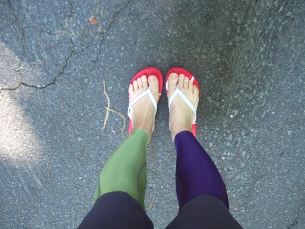 ゲレンデまではアスファルト