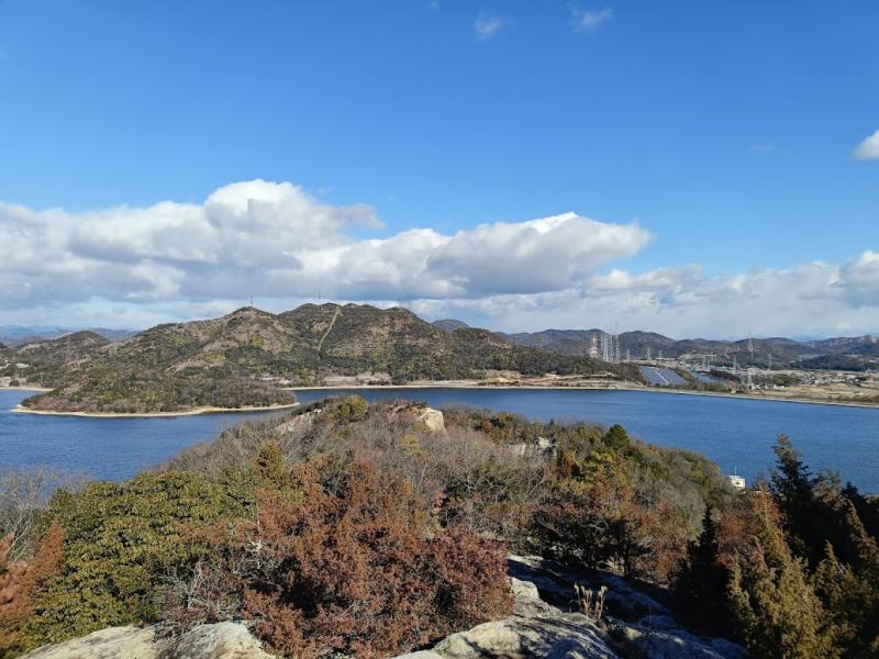 山頂からの景色