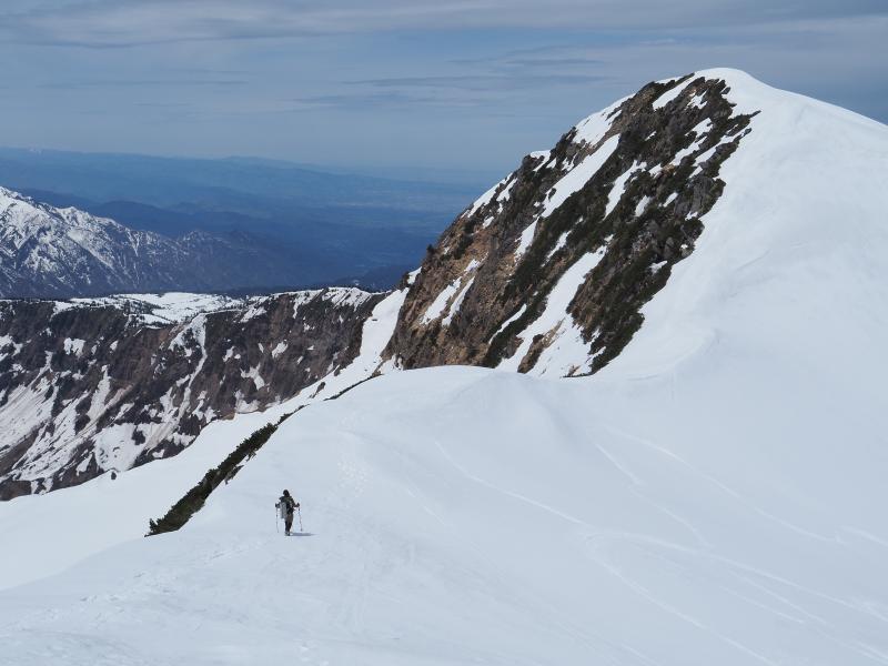 春の立山　国見岳
