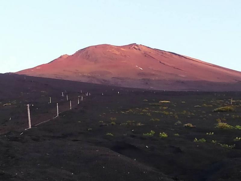 御殿場口方面からみる富士山