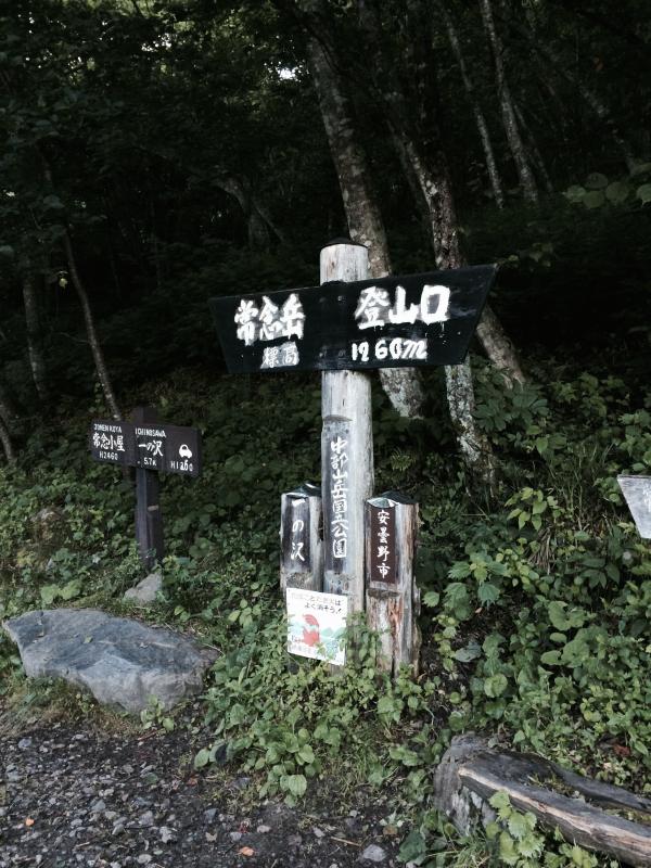 今回は一の沢からのピストンです