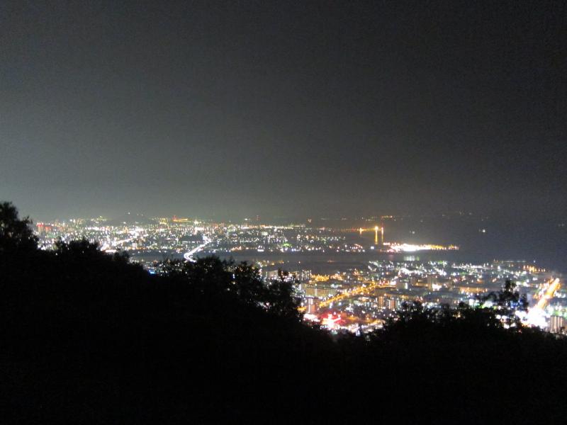 広島市内の夜景がチラリの鈴ヶ峰☆