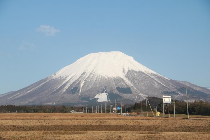 富士山のような伯耆大山
