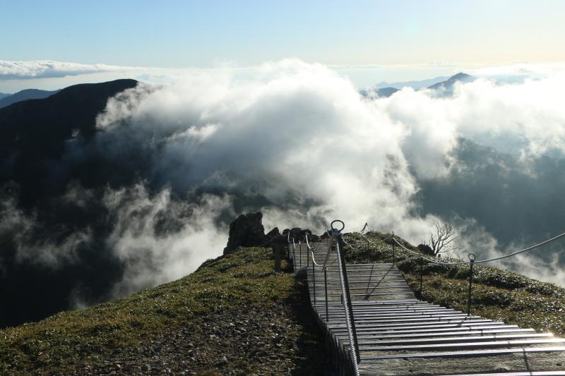雲ができている