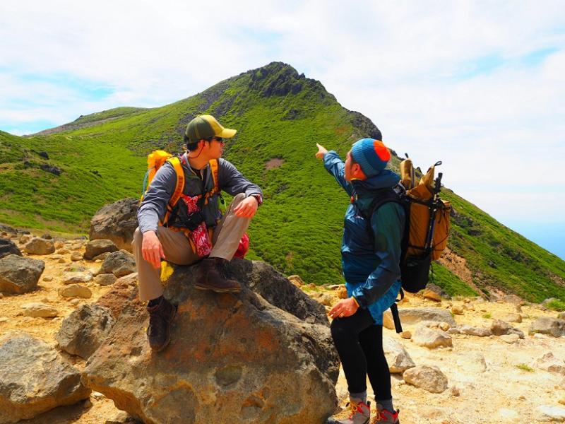 新緑の久住山