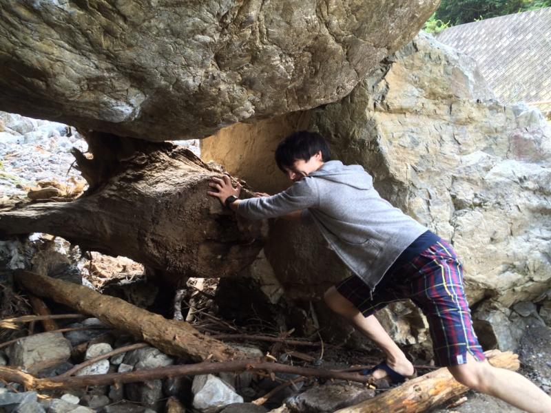 びくともしません。