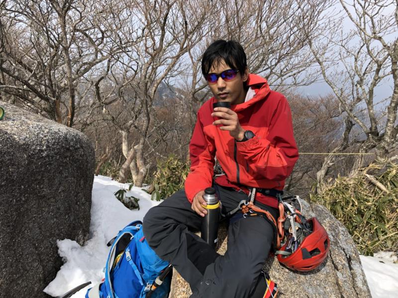 富士見台で休憩中のワタシ