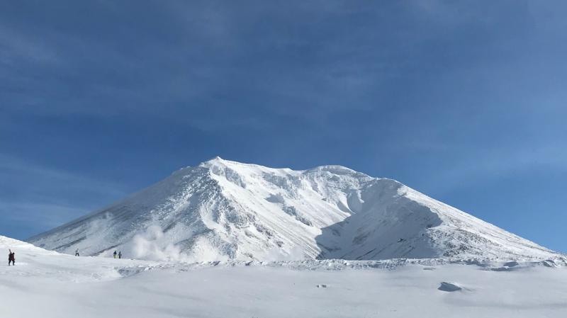 北海道最高峰！！こんな天気の日に登りたいですねー☀