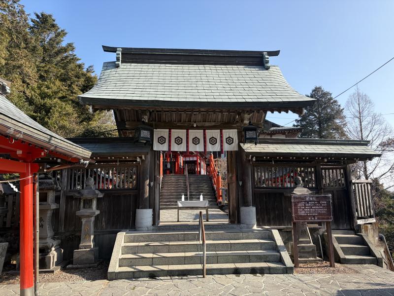 霞神社。ぜひ立ち寄って下さい