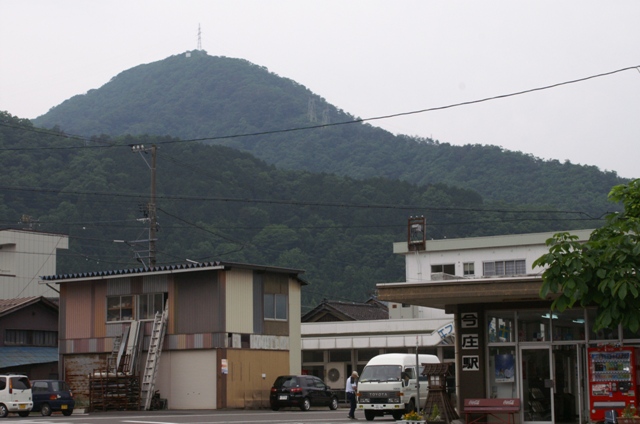 JR今庄駅からの藤倉山