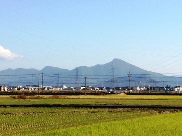 日野山（鯖江市内から）