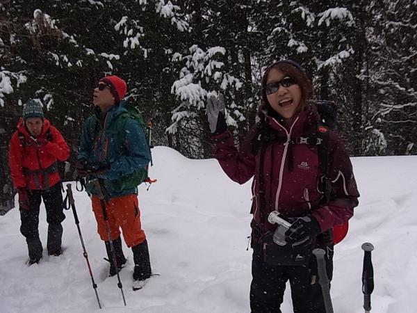 出発　元気いっぱい