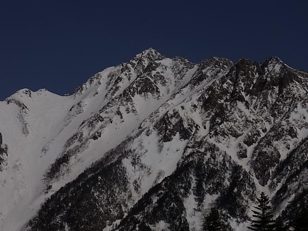 西穂独標にいきました