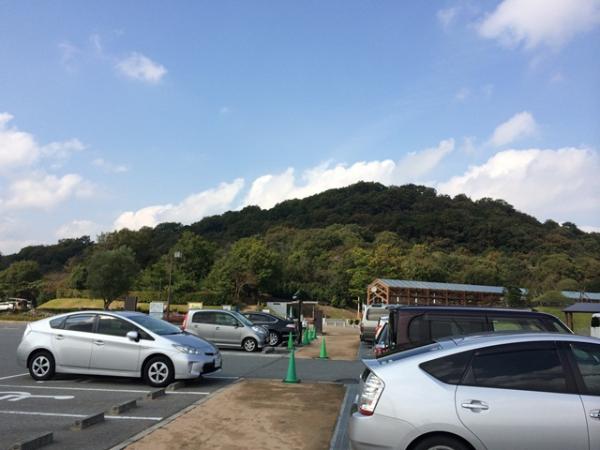 温泉駐車場よりのスタート