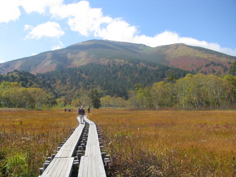至仏山と草紅葉