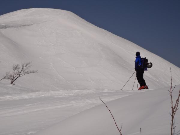 大日ヶ岳を望む